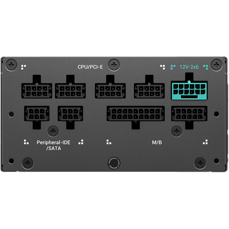 Deepcool gamerstorm ps850p modulaire 850 watt voeding (zwart, 1x 12v-2x6, 3x pcie)
