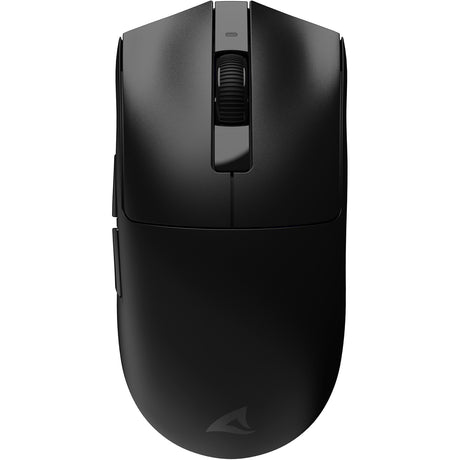 Sharkoon Fireglider One Gaming-Maus (schwarz, 400 – 12.000 dpi, 2,4 GHz USB)