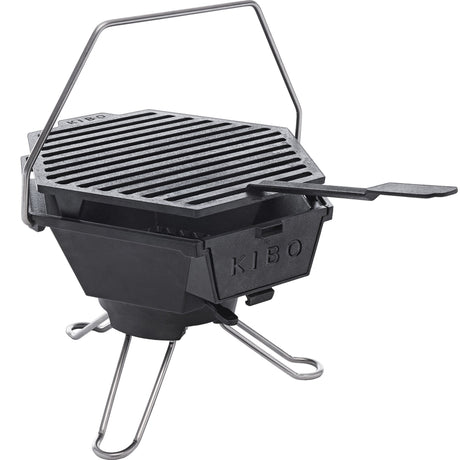 The Windmill Kibo Grill Modell 3.0 Holzkohlegrill (schwarz)