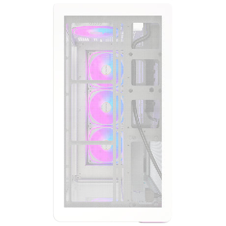 Montech King 45 Pro Midi-Tower-Gehäuse (weiß | 2x USB-A | 1x USB-C | RGB | Fenster)