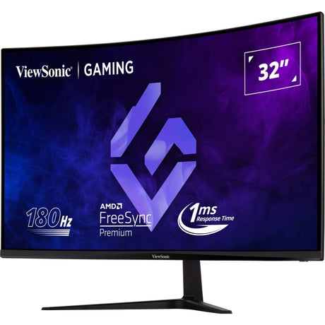 Viewsonic vx3218c-2k 32 gebogener Gaming-Monitor (schwarz, 2x HDMI, 1x Display-Port, 180 Hz)