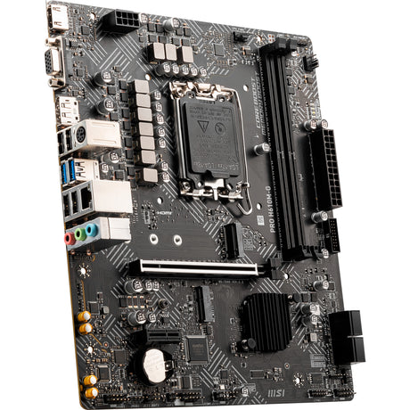 MSI Pro H610M-G Sockel 1700 Mainboard (GB-LAN, Sound, µATX)