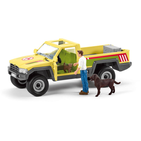 Schleich Farm World Spielfigurenset Tierarztbesuch auf dem Bauernhof