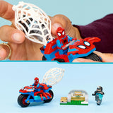 Lego Marvel 11206 Spidey auf seinem Motorrad vs. Nashorn