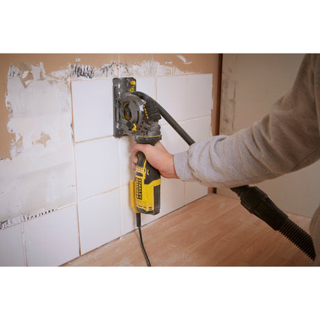 Stanley Fatmax 650 W Multimaterial-Handkreissäge (gelb schwarz, mit Koffer)