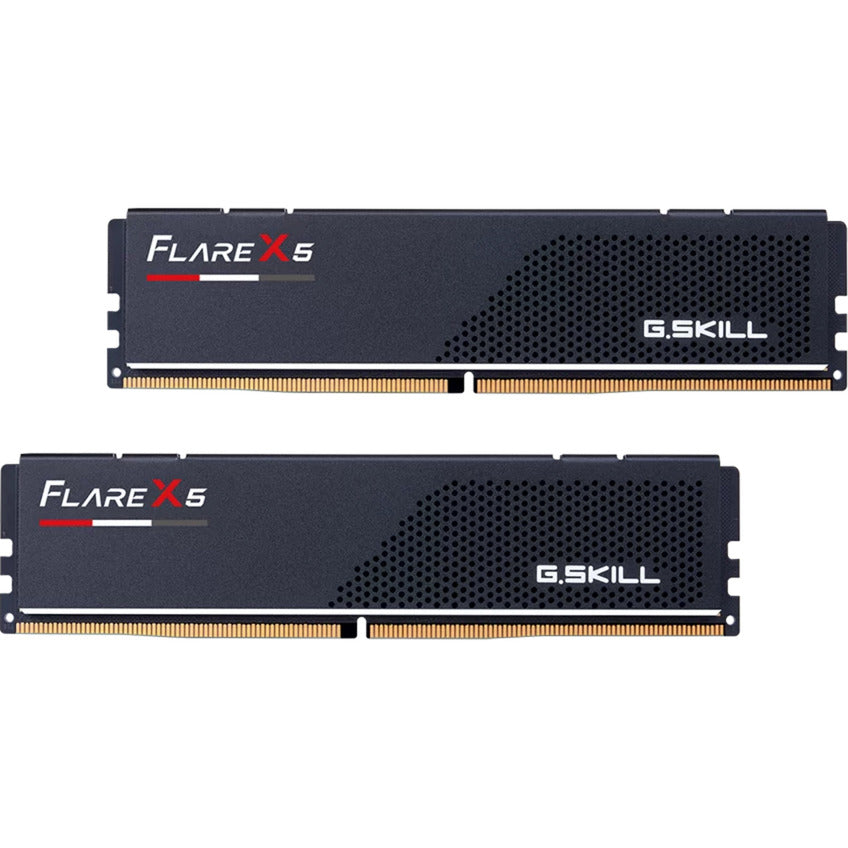 G.skill flare x5 16 gb ddr5-6000 (2x 8 gb) werkgeheugen (zwart, f5-6000j3038f8gh2-fx5, expo)
