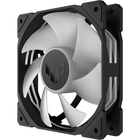 Asus TUF Gaming TR120 ArGB Gehäuselüfter (schwarz, 3 Stück, 120 x 120 x 25 mm)