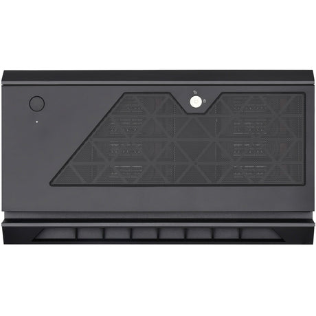 Silverstone CS381b v1.1 Rackgehäuse (schwarz | 2x USB-A 3.2 (5 Gbit s) | 2x Audio)