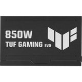 Asus tuf gaming gold evo modulaire 850 watt voeding (zwart, 1x 12v-2x6, 3x pcie)