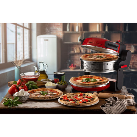 Ariete Doppel-Pizzaofen 0927 00 (rot)