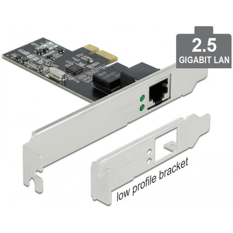Delock PCI Express x1 Karte an 1x 2,5 GB LAN Netzwerkadapter