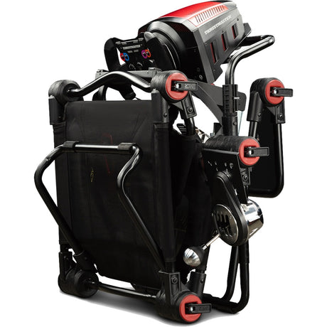 Next Level Racing F-GT Lite faltbarer Rennsimulator (Schwarz Rot)