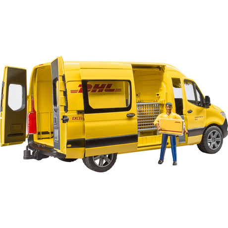 Bruder MB Sprinter DHL mit Fahrer Modellfahrzeug (02671)