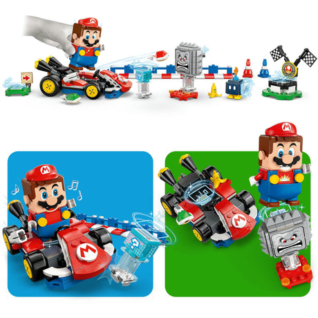 Lego® Super Mario™: Mario Kart™ – Interactive® Mario™ und Standard Kart – 72043