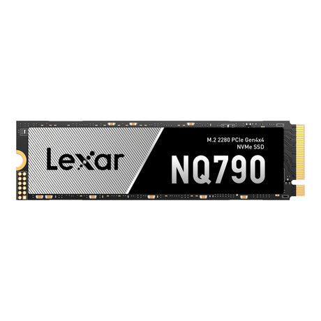 Lexar nq790 512 gb ssd (zwart grijs, pcie 4.0 x4, nvme 1.4, m.2 2280)