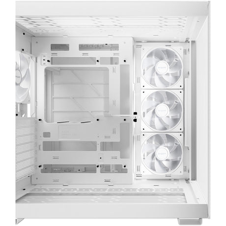 Ruhig sein! Light Base 600 dx Midi-Tower-Gehäuse (weiß | 2x USB-A | 1x USB-C | RGB | gehärtetes Glas)