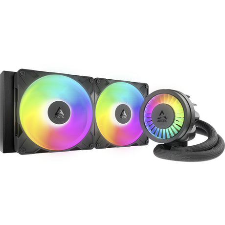 Arctic Liquid Freezer III Pro 280 A-RGB Wasserkühlung (Schwarz, 4-Pin-PWM-Lüfteranschluss)