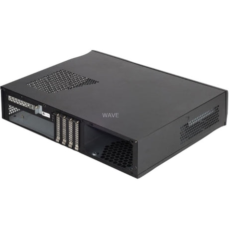 Silverstone milo ml03b Desktop-Gehäuse (schwarz | 2x USB-A)