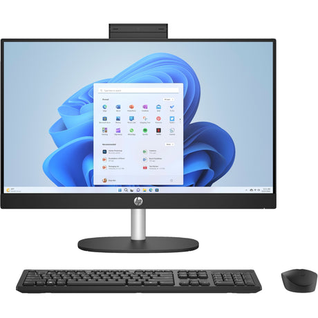 HP AIO 24-CR0055ND (895R1EA) All-in-One-PC (Schwarz | i5-1335u | Iris XE-Grafik | 8 GB | 512 GB SSD)