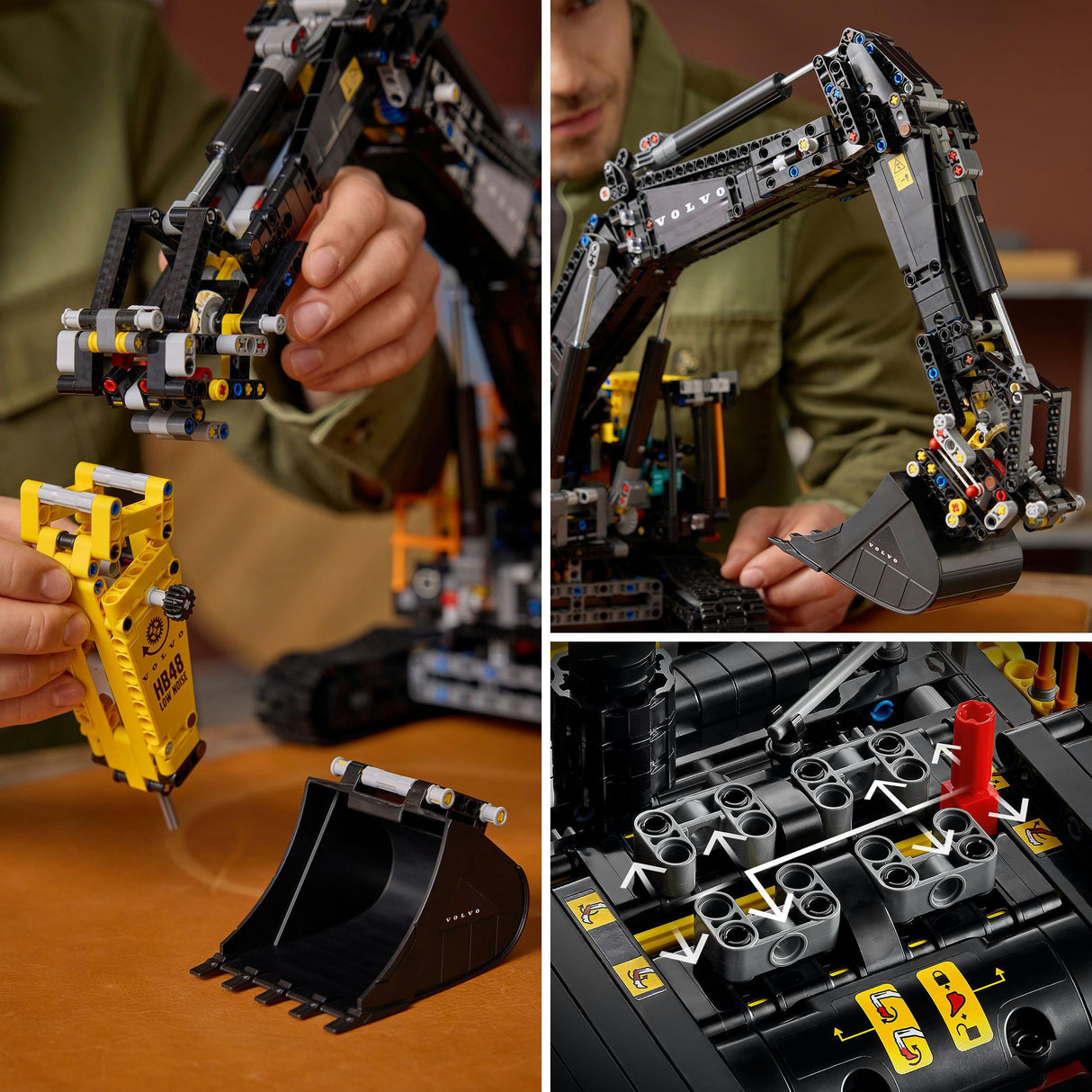 Lego Technic 42215 Volvo EC500 Hybridbagger