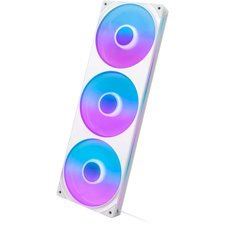 Nzxt f360 RGB Core Gehäuselüfter (weiß, 3 Stück, 360 x 120 x 26 mm)