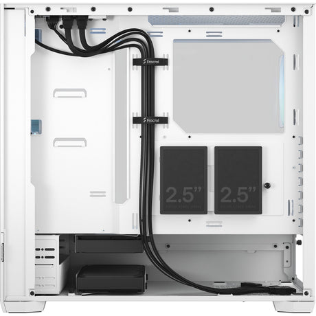 Fractal Design Pop Air RGB Midi-Tower-Gehäuse (weiß | 2x USB-A | RGB | gehärtetes Glas)