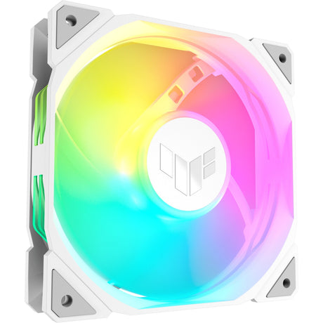 Asus TUF Gaming TR120 ArGB Reverse-Gehäuselüfter (weiß, 3 Stück, 120 x 120 x 28 mm)