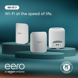 Eero Pro 7 Mesh-WLAN-Router, 3-teiliger Mesh-Router (weiß)