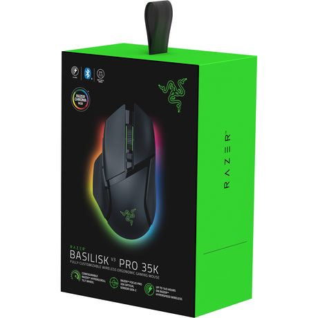 Razer Basilisk V3 35K Gaming-Maus (schwarz, 35000 dpi, Chroma RGB)