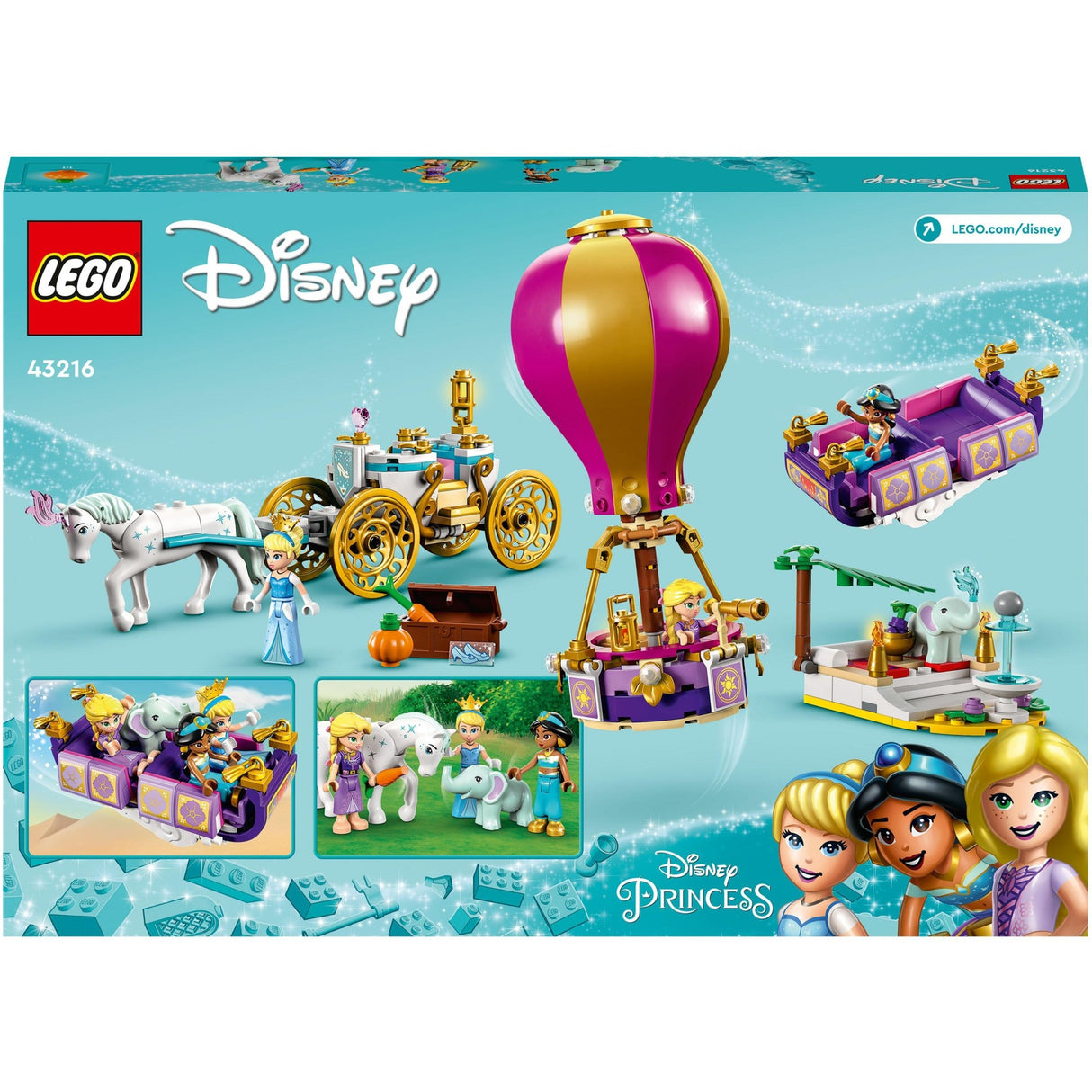 LEGO LEGO 43216 Zauberer Reise der Prinzessin