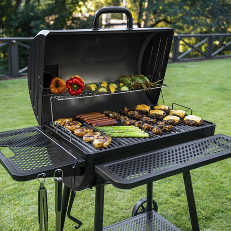 Char-griller blaxer houtskoolbarbecue (zwart)
