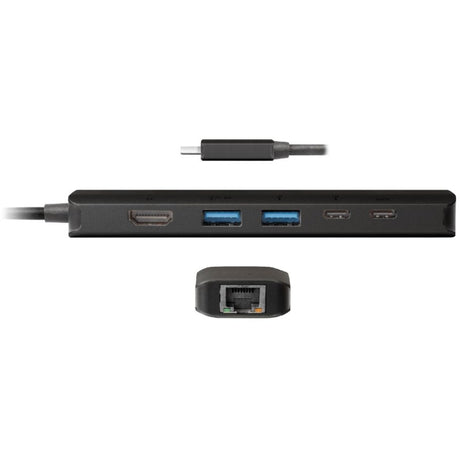 Club 3D USB Gen1 Typ-C 6-in-1-Hub-Dockingstation (Schwarz)