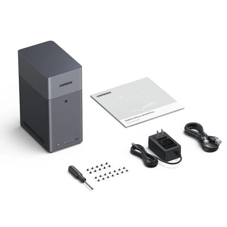 Ugreen nasync dh2300 (grau, 1GBE, HDMI, USB)