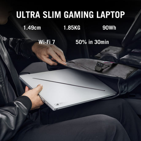Asus rog zephyrus g16 ga605km-qr009w 16 copilot+ gaming laptop (wit | ryzen ai 7 350 | rtx 5060 | 32 gb | 1 tb ssd | 240 hz)