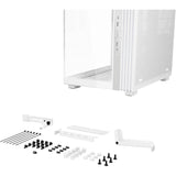 Ruhig sein! Light Base 600 dx Midi-Tower-Gehäuse (weiß | 2x USB-A | 1x USB-C | RGB | gehärtetes Glas)