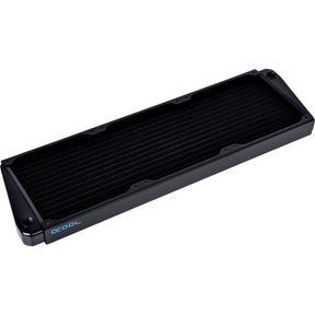 Alphacool Nexxxos ST30 Vollkupfer X-Flow 420 mm Kühler (schwarz)