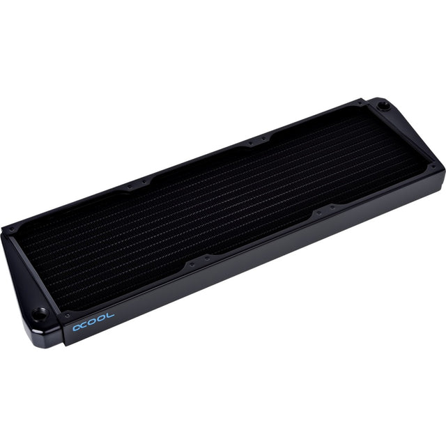 Alphacool Nexxxos ST30 Vollkupfer X-Flow 420 mm Kühler (schwarz)
