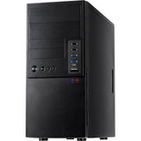 Inter-tech it-6865 Midi-Tower-Gehäuse (schwarz | 4x USB-A | 1x USB-C)