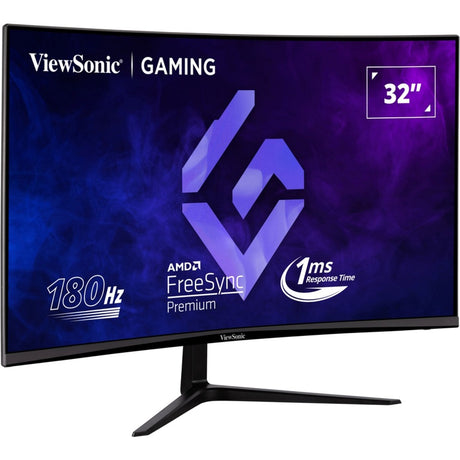 Viewsonic vx3218c-2k 32 gebogener Gaming-Monitor (schwarz, 2x HDMI, 1x Display-Port, 180 Hz)