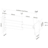 NEOMOUNDS WALLRUN FPMA-W830BLACK
