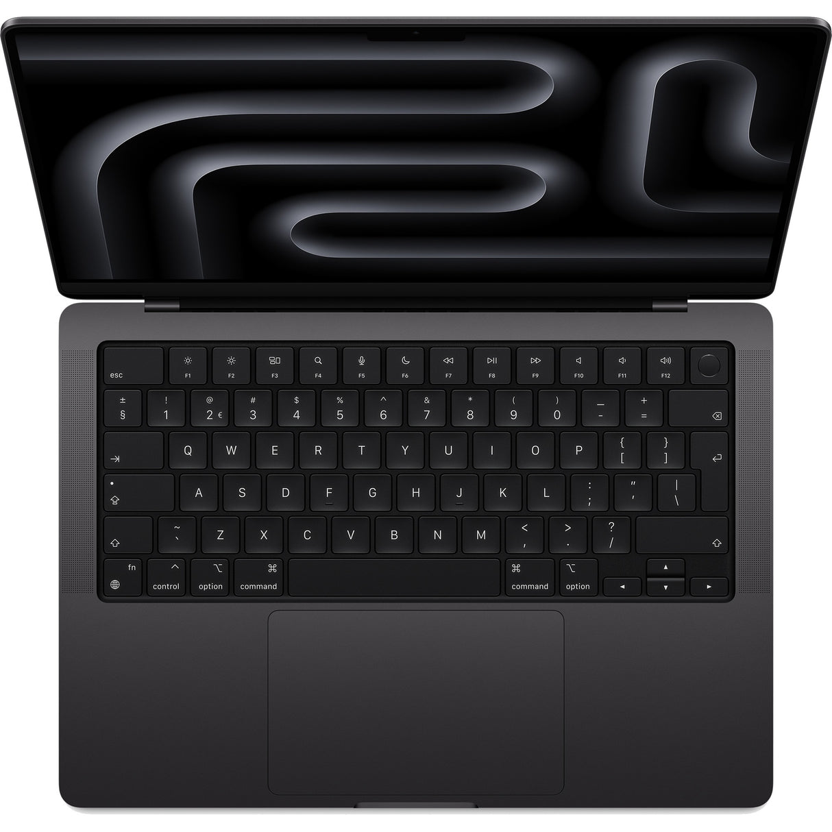 Apple macbook pro 2023 14 (mrx43n a) refurbished laptop (zwart | m3 pro 12 core | 18‑core gpu | 18 gb ram | 1 tb ssd)