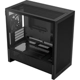Nzxt h3 flow Midi-Tower-Gehäuse (schwarz (matt) | 1x USB-A | 1x USB-C | gehärtetes Glas)