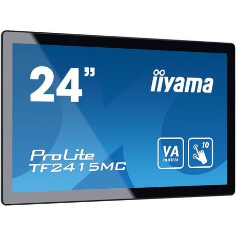 Iiyama Prolite TF2415MC-B2 23,8 Zoll Touchscreen-Monitor (Schwarz, HDMI, DisplayPort, VGA)
