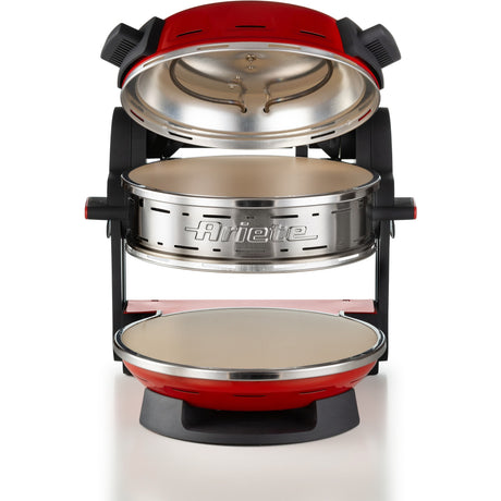 Ariete Doppel-Pizzaofen 0927 00 (rot)