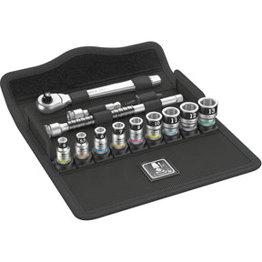 Wera Metall-Knarrensatz 8100SA 12HF 1 4 Werkzeugset (28-teilig)