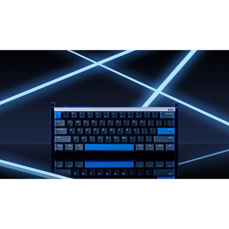 Iqunix EZ60 Magnetschalter-Gaming-He-Tastatur (Schwarz, US-Layout (QWERTY), Gateron Magnetic Jade Pro, 60 %, RGB, Double Shot PBT-Tastenkappen)