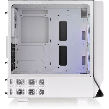 Thermaltake Ceres 300 TG ARGB Snow Midi-Tower-Gehäuse (Weiß | 2x USB-A | 1x USB-C | RGB | Gehärtetes Glas)