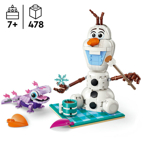 Lego Disney Princess 43287 Olaf und Brunis Picknickspaß