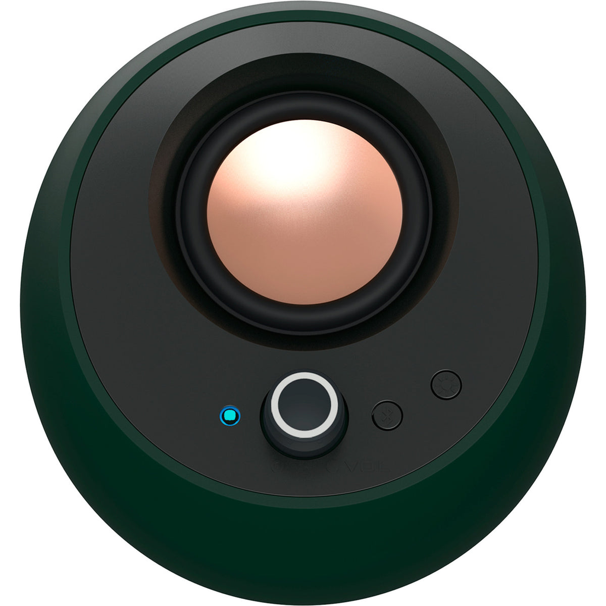 Creative Pebble Pro PC-Lautsprecher (schwarz, AUX, USB-A, USB-C, Bluetooth 5.3, RGB)