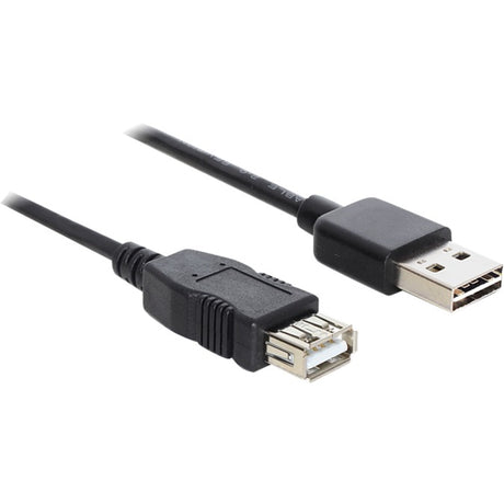 Delock Easy-USB-A 2.0 Stecker > USB-A 2.0 Buchse Verlängerungskabel (schwarz, 5 Meter)